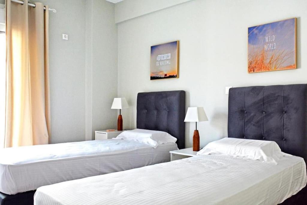 Near Acropolis, 3 Bedroom 2 Bathroom Big Beautiful Apt เอเธนส์ ภายนอก รูปภาพ