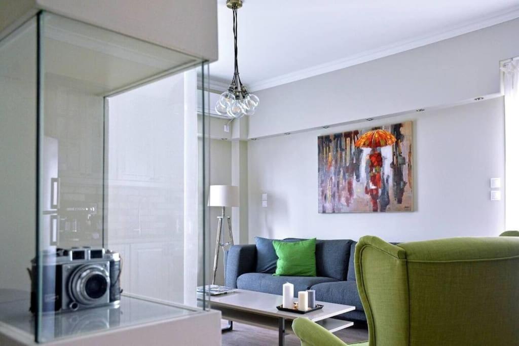 Near Acropolis, 3 Bedroom 2 Bathroom Big Beautiful Apt เอเธนส์ ภายนอก รูปภาพ